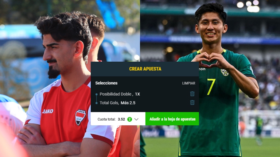 Cuotas de Irak vs Bolivia por Repechaje Mundial 2026