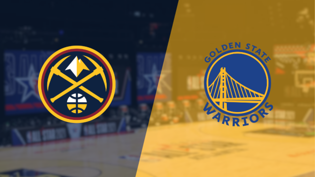 Denver Nuggets y Golden State Warriors se miden en el Oeste