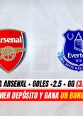 Las fijas del Tigre de Arsenal vs Everton por la Premier League