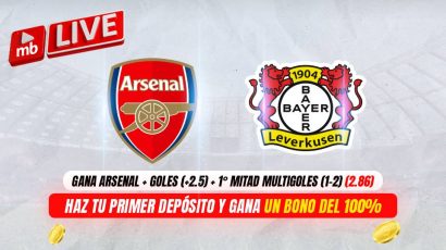 Las fijas del Tigre de Arsenal vs. Leverkusen por Champions League