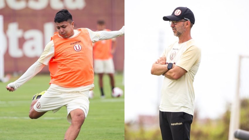 Universitario en problemas: sanción para Jairo Concha y Javier Rabanal