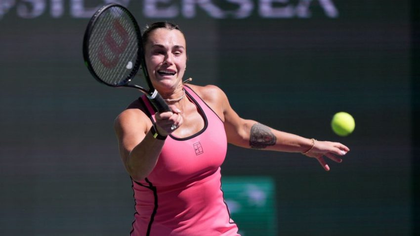 Aryna Sabalenka supera un duro desafío ante Victoria Mboko para avanzar a semifinales de Indian Wells