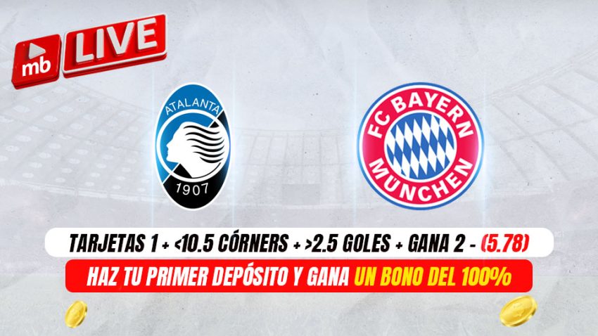 Atalanta vs Bayern Múnich: cuotas y pronóstico