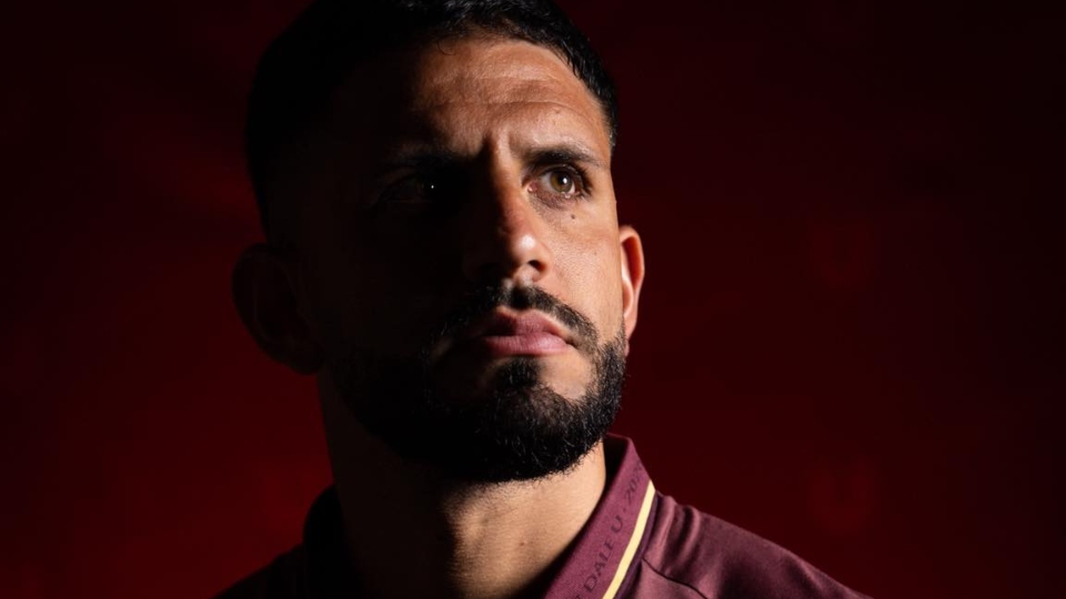 Imagen de Matías Di Benedetto, stopper por izquierda de Universitario en la temporada 2026