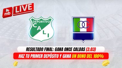 Deportivo Cali vs. Once Caldas: pronósticos y cuotas