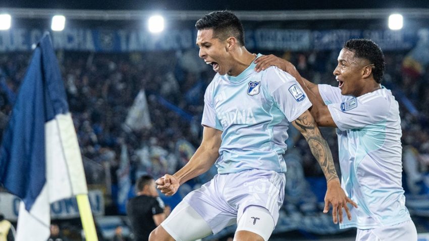 Con Rodrigo Ureña y Fabián Bustos: Millonarios venció a Atlético Nacional y clasificó a la Sudamericana