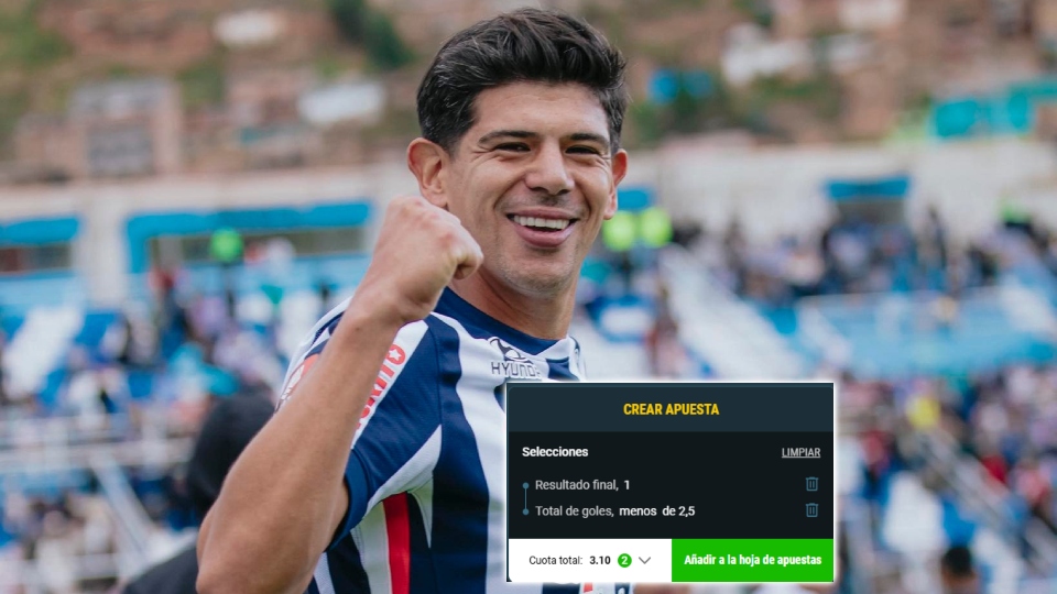 Cuota de Alianza Lima vs. Cusco FC por Liga 1