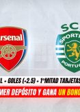 Las Fijas del Tigre de Arsenal vs. Sporting Lisboa por Champions League