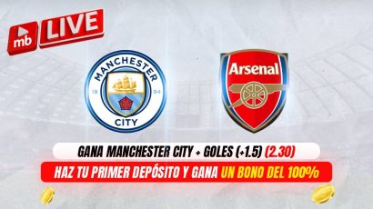 Las Fijas del Tigre de Manchester City vs. Arsenal por Premier League