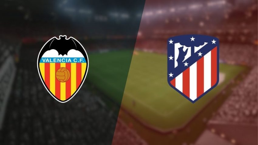 Valencia busca asfixiar a un Atlético de Madrid distraído